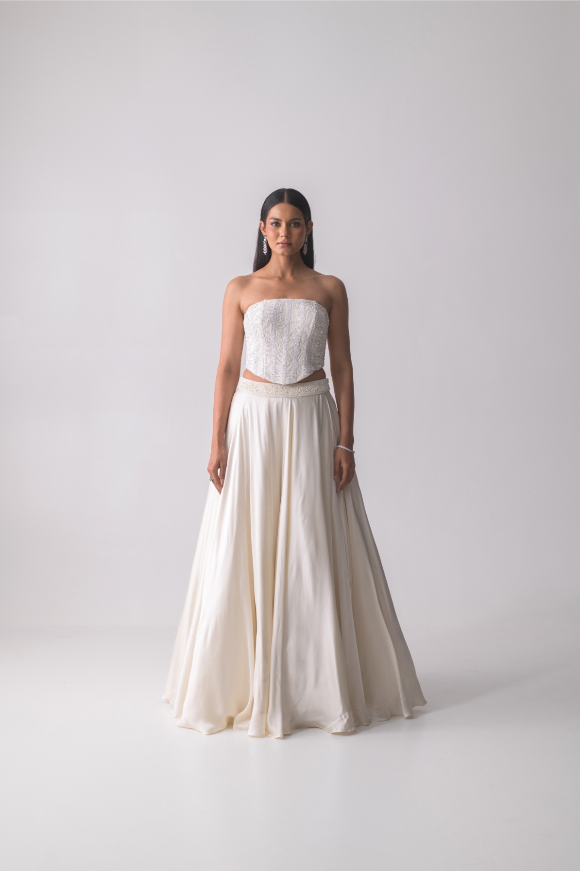 Snowlit Silhoutte Skirt Set