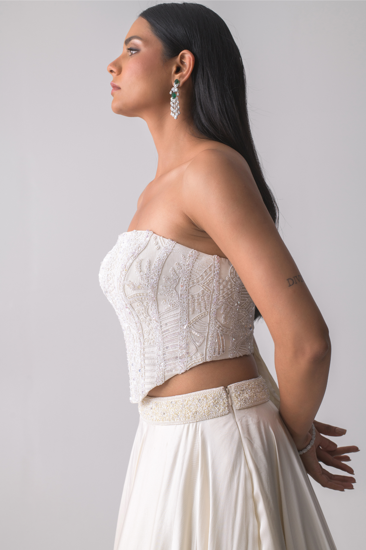 Snowlit Silhoutte Skirt Set